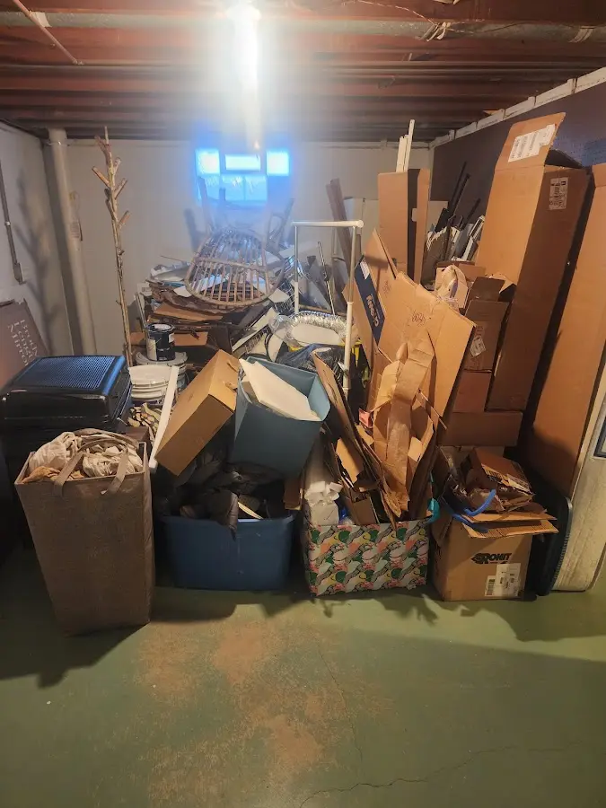 Roll-off dumpster container at job site for Construction Dumpster Rental in South Miami Heights